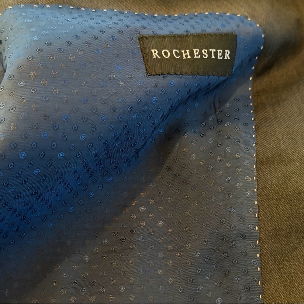 Jack Victor Classic Loro Piana Fabric Wool Charcoal Suit 48S, 40x29” FF pant - Picture 5 of 13